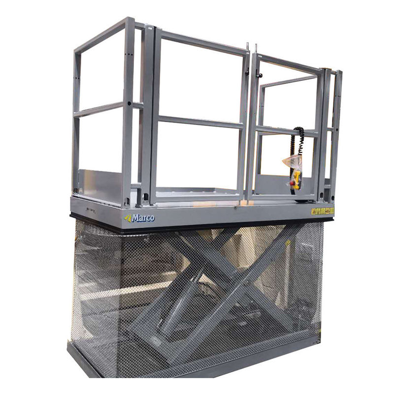 M1-010125-D2 Ce হাইড্রোলিক মিনি কাঁচার লিফট হ্যান্ড্রেল চলমান মোড স্থির