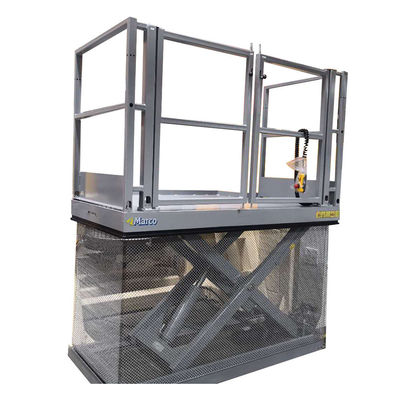 M1-010125-D2 Ce হাইড্রোলিক মিনি কাঁচার লিফট হ্যান্ড্রেল চলমান মোড স্থির